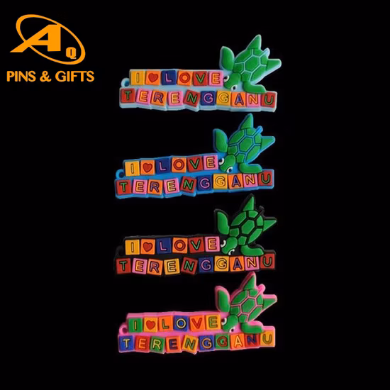 20 色プロモーションお土産 3D ソフトラバー PVC 冷蔵庫マグネット